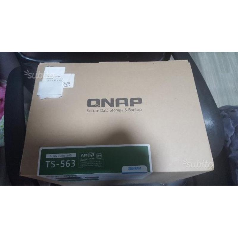 Nas QNAP TS-563-2G 30Tb (Hard Disk di rete)- Nuovo